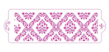 Decoration stencil Damask