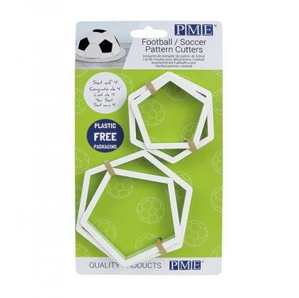 PME Football Pattern Cutter - 4 Set