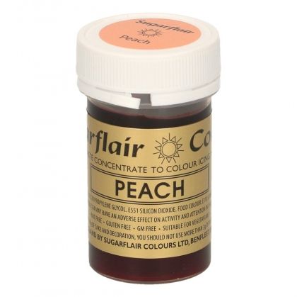 Sugarflair Paste Colour  - концентрирана боя ПРАСКОВА - PEACH - 25гр.