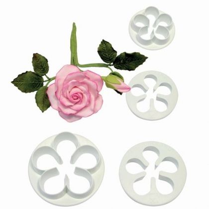 PME Five Petal Cutter 4 Set