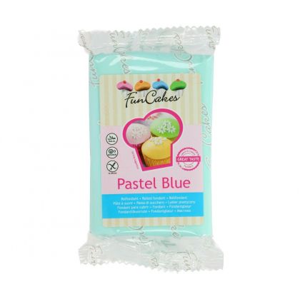 FUNCAKES FONDANT -PASTEL BLUE- -250G