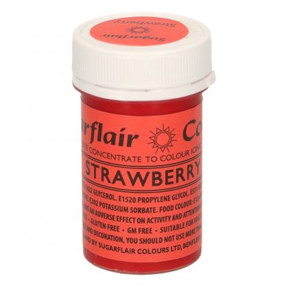 Sugarflair Paste Colour STRAWBERRY 25g