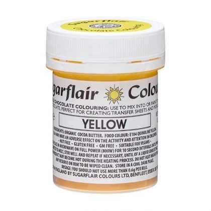 Sugarflair Chocolate Colour Yellow 35g