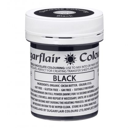 Sugarflair Chocolate Colour Black 35g