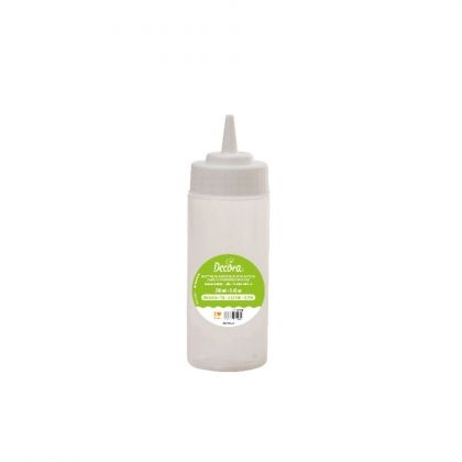 SQUEEZE DISPENSER BOTTLE 250 ML WITH TIPS Ø2.8 MM