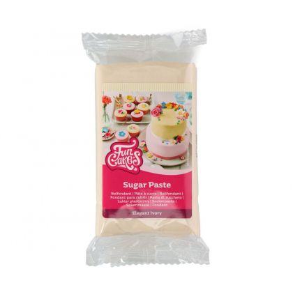 FUNCAKES FONDANT - ELEGANT IVORY 250 gr.