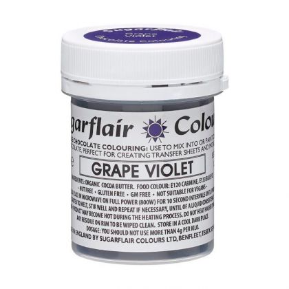 SUGARFLAIR CHOCOLATE COLOUR GRAPE VIOLET 35G