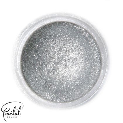 Fractal - прахообразна бояSUPEARL® SHINE - ИСКРЯЩО ТЪМНО СРЕБРО / SPARKLING DARK SILVER - 3,5гр