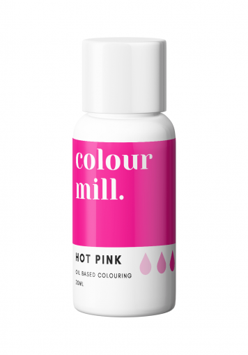 Colour Mill HOT PINK oil based concentrated icing colouring 20ml