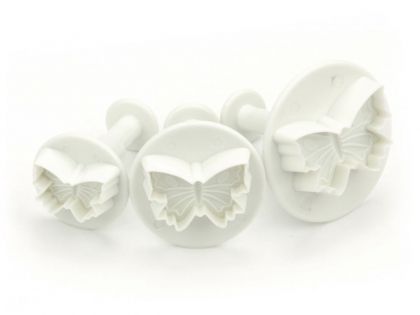 Butterflies Mini Plunger Cutter - 3 Set