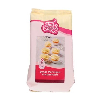 Fun Cakes - Смес за швейцарски маслен крем - SWISS MERINGUE