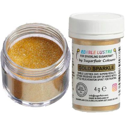 SUGARFLAIR EDIBLE LUSTRE GOLD SPARKLE