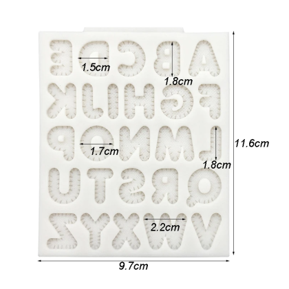 Alphabet Moulds - latin Font