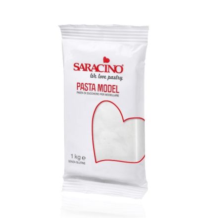 White Modelling Paste 1KG - Saracino