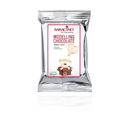 SARACINO MODELLING CHOCOLATE - WHITE 250G