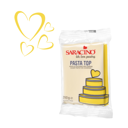 PASTA TOP Saracino - жълто - 250гр.