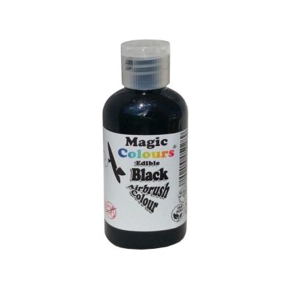Magic Coloursl боя за въздушна четка - ЧЕРНО - Black   55ml