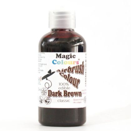 Magic Coloursl боя за въздушна четка - ТЪМНО КАФЯВО - DARK BROWN   55ml