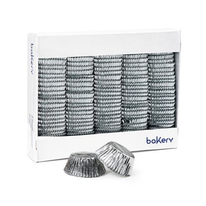 CF. 2000 BAKING CUPS SILVER 