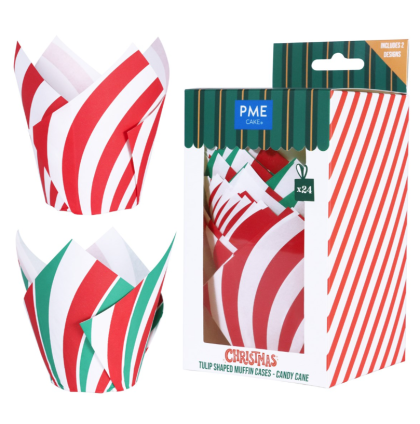 PME Чашки за Мъфини ЛАЛЕ - КОЛЕДА