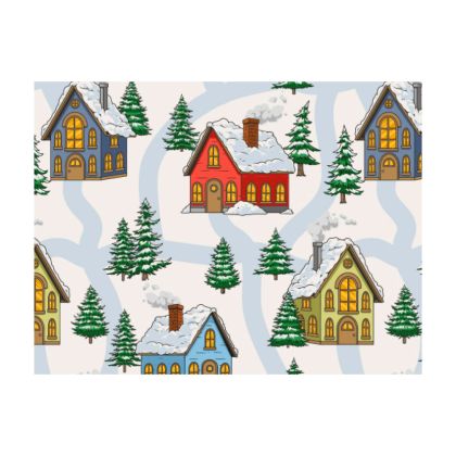 Happy Snowy Landscape Sweets Box