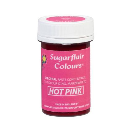 Sugarflair Paste Colour - Hot Pink 