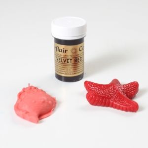 Sugarflair Paste Colour - концентрирана боя ЧЕРВЕНО КАДИФЕ  - VELVET RED