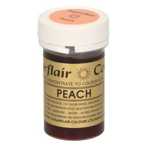  SUGARFLAIR PASTE COLOUR PEACH, 25G