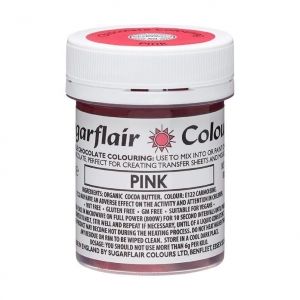 Sugarflair Chocolate Colour Pink 35g