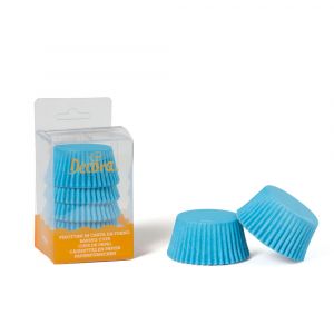 CF. 75 BAKING CUPS LIGHT BLUE 50 X 32 MM