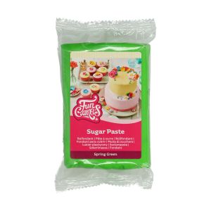 FUNCAKES FONDANT -SPRING GREEN- -250G