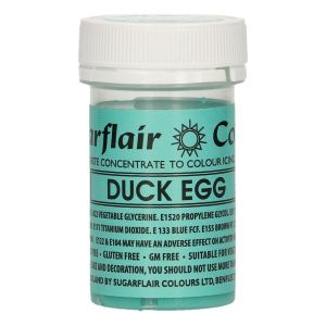 Sugarflair Paste Colour  -  концентрирана боя  ПАТЕШКО ЯЙЦЕ  –  DUCK EGG  - 25 гр