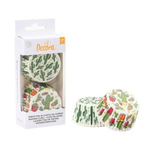 Cactus baking cups