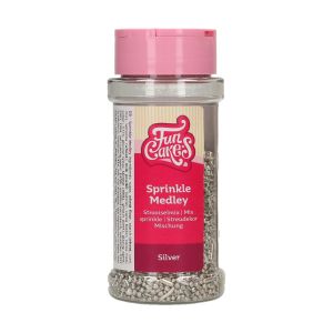 FUNCAKES SPRINKLE MEDLEY SILVER 