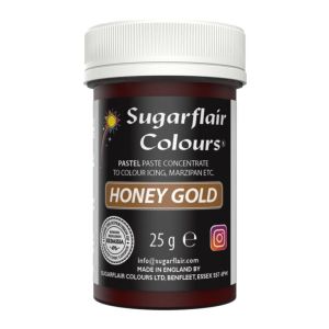 Sugarflair Paste Colours - Pastel Honey Gold - 25g