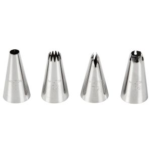 WILTON DECORATING TIP SET 10, 32, 170, 105
