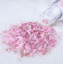 PME - хранителен ирисцентен брокат  ОГНЕНИ ЦВЕТЯ - Fairy Flowers