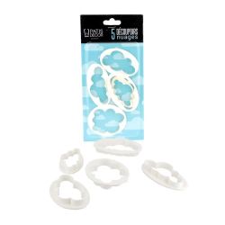 PATISDECOR - Fluffy Cloud Cutter - 5 piece