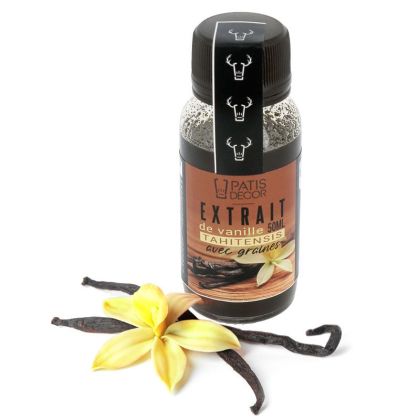 Patisdecor Tahitensis vanilla extract with seeds 50 ml