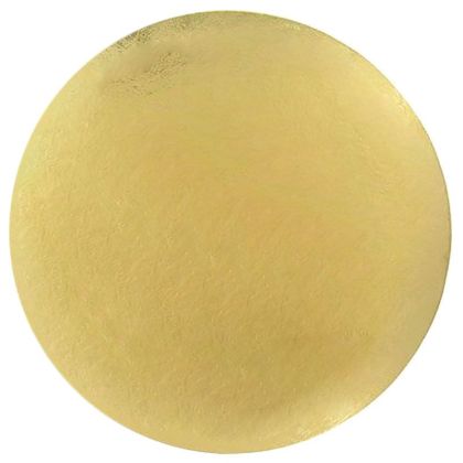 Ф30см - 2,5мм -  Комплект двустранни кръгли подложки за торта - ЗЛАТО и ЧЕРНО - мукава - 5 бр. опаковка