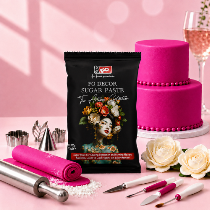 FO Coating Dough  FUCHSIA - 1kg.