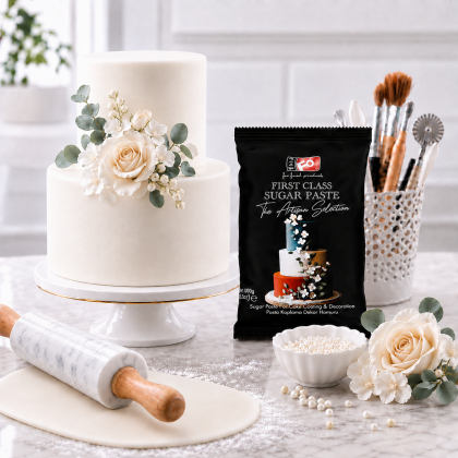 FO First Class Coating Dough  WHITE - 1kg.