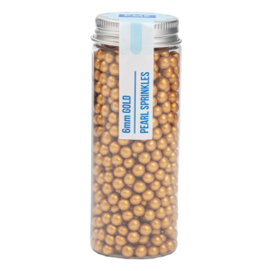 PME Pearl Sprinkles - Gold 6mm 60g